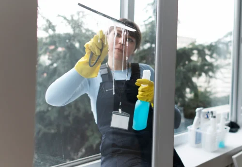 Nettoyage de vitres intérieures et extérieures à Plouédern
